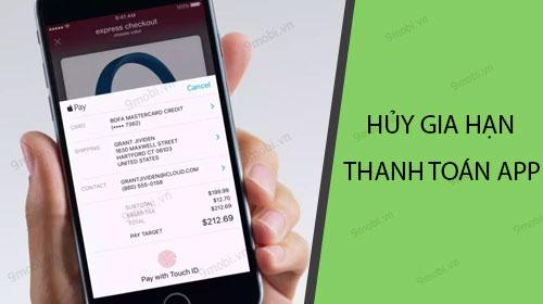 Hướng dẫn chi tiết cách tắt gia hạn tự động cho ứng dụng trên iPhone, iPad