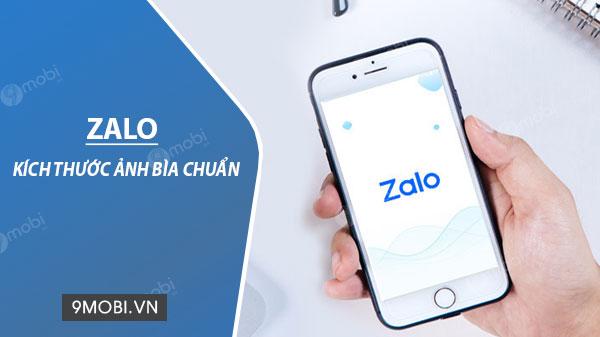 Tiêu chuẩn kích thước ảnh bìa Zalo hoàn hảo