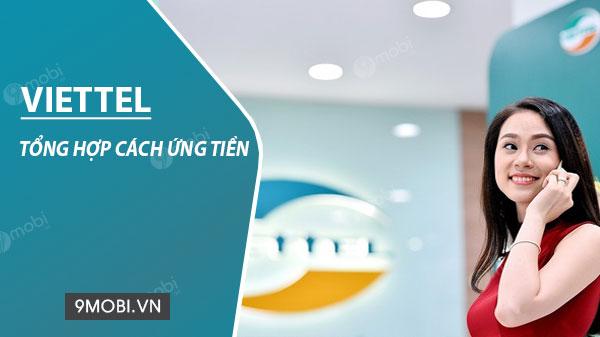 Hướng dẫn ứng tiền Viettel