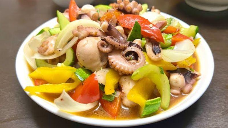 Khám phá cách chế biến món bạch tuộc xào thập cẩm, không chỉ thơm ngon mà còn rất bổ dưỡng, đem lại một trải nghiệm ẩm thực tuyệt vời.
