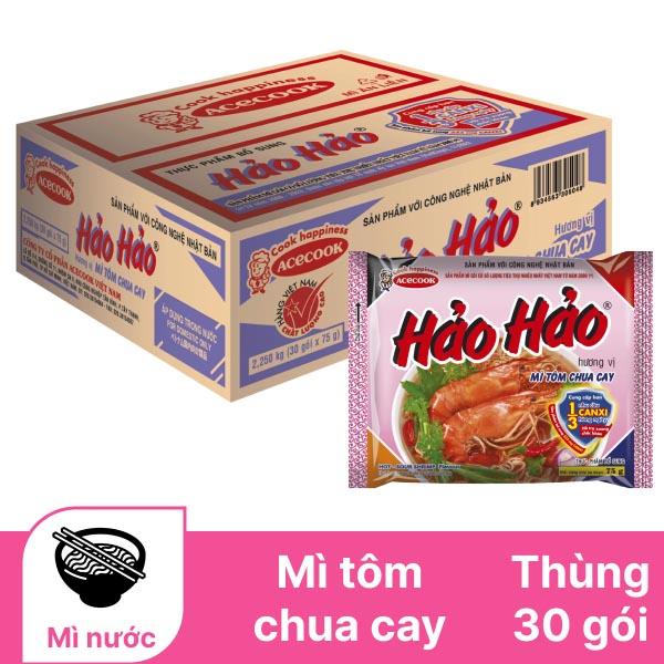 Khám phá tất cả các loại mì Hảo Hảo hiện có trên thị trường và mức giá của từng loại.