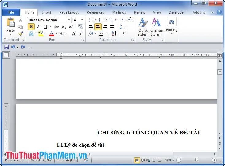 Hướng dẫn cách đánh số trang tùy chỉnh trong Word