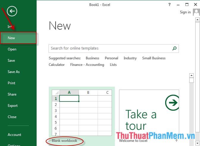 Hướng dẫn tạo Workbook đầu tiên trong Excel một cách hiệu quả