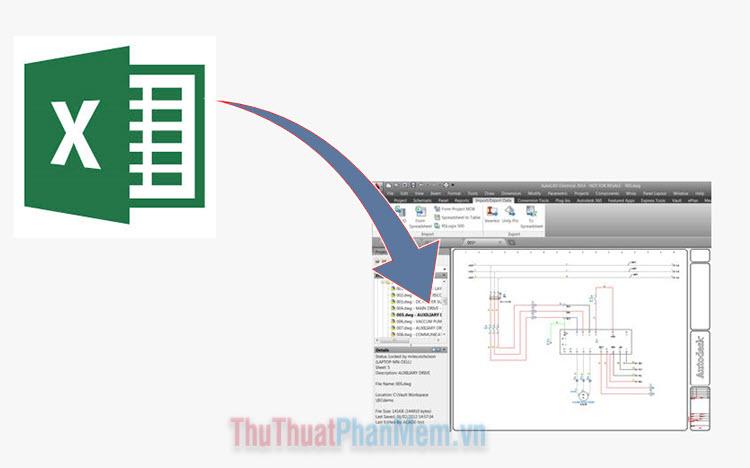 Hướng dẫn chèn file Excel vào AutoCAD một cách nhanh chóng và chính xác