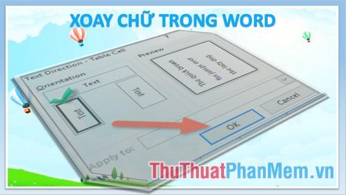 Hướng dẫn xoay chữ trong Word một cách dễ dàng