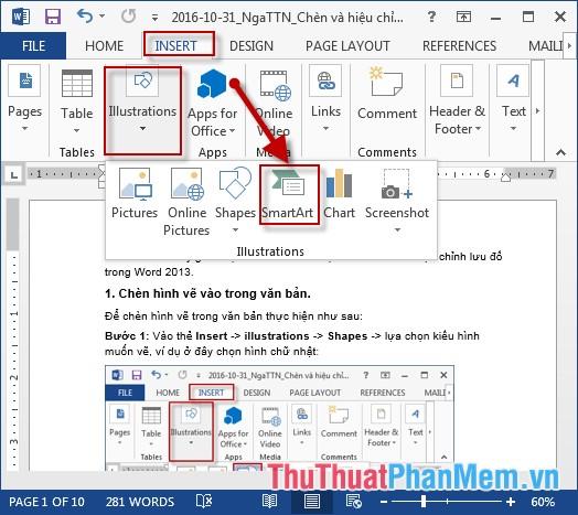 Cách chèn và chỉnh sửa lưu đồ trong Word một cách chính xác và dễ dàng.