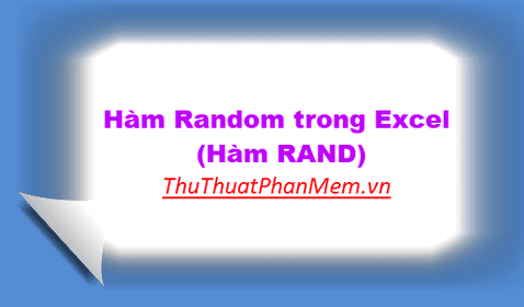 Hàm RAND trong Excel là một công cụ mạnh mẽ để tạo ra các giá trị ngẫu nhiên. Bài viết này sẽ giúp bạn hiểu rõ hơn về cách sử dụng hàm này một cách hiệu quả cùng với các ví dụ minh họa cụ thể.