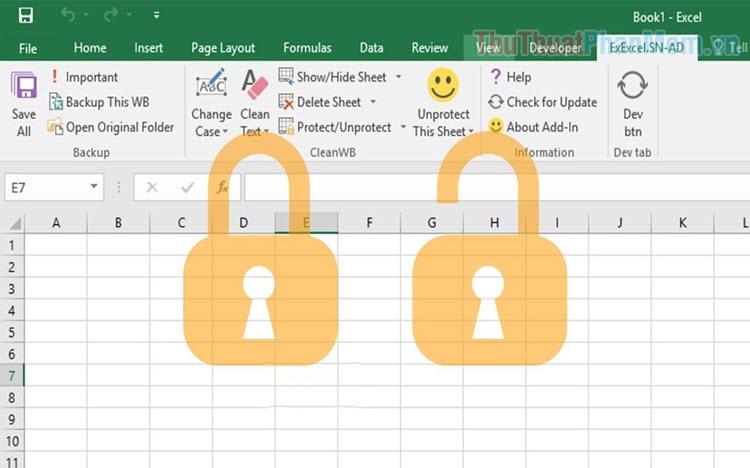 Hướng dẫn mở file Excel bị khóa mật khẩu