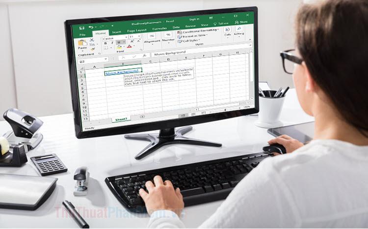 Cách thêm liên kết ảnh vào Excel