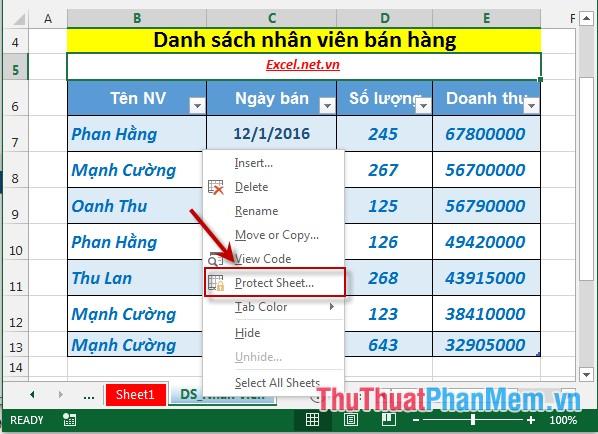 Cách bảo mật bảng tính trong Excel một cách hiệu quả