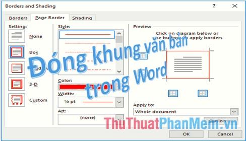 Cách tạo khung cho văn bản trong Word một cách đơn giản và hiệu quả, giúp bạn làm nổi bật nội dung trang bìa hoặc các đoạn văn bản cần thiết.