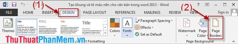 Khám phá cách tạo khung viền và tô màu nền cho văn bản trong Word để tăng cường sự tinh tế và thu hút.