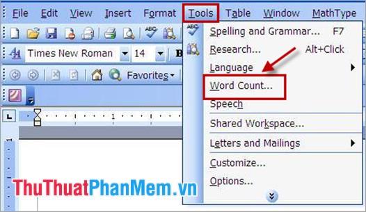 Cách đếm số ký tự, dòng văn bản và số trang trong các phiên bản Word từ 2003 đến 2013.