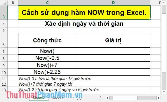 Hàm NOW trong Excel giúp bạn nhanh chóng lấy được thông tin về ngày và giờ tại thời điểm hiện tại, mang đến sự tiện lợi cho người sử dụng khi làm việc với dữ liệu thời gian.