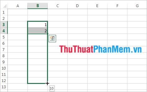 Mẹo nhập liệu nhanh chóng và hiệu quả trong Excel