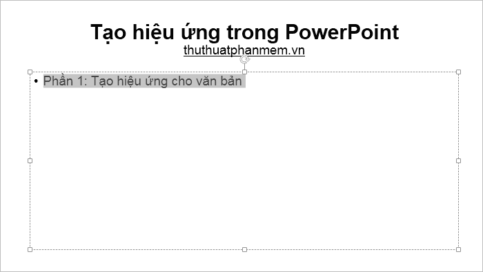 Hướng dẫn thiết kế hiệu ứng chuyên nghiệp trong PowerPoint