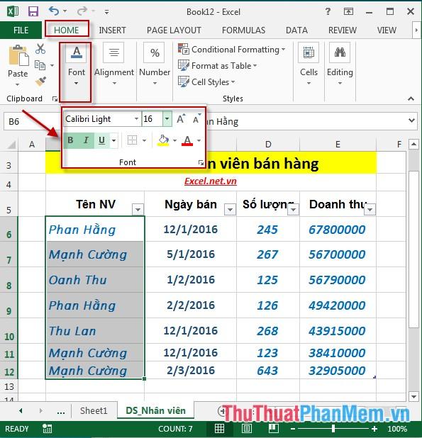 Khám phá bí quyết định dạng dữ liệu trong Excel một cách chuyên nghiệp