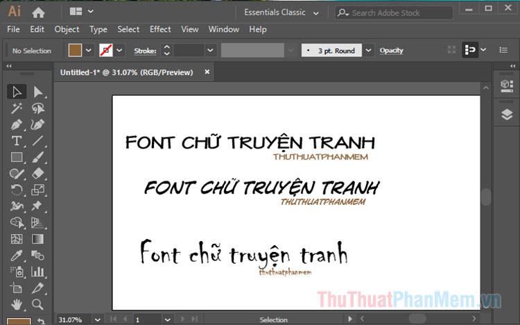 Tuyển tập font chữ truyện tranh đẹp mắt và ấn tượng