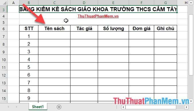 Hướng dẫn chi tiết cách tạo danh sách xổ xuống (Drop-down List) trong Excel