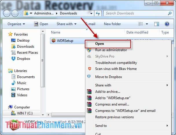 Hướng dẫn chi tiết khôi phục dữ liệu với Wise Data Recovery