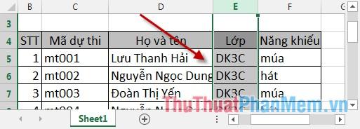 Bí quyết ẩn và hiện cột, hàng trong Excel