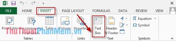 Hướng dẫn chi tiết cách thêm Textbox vào Excel