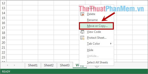 Hướng dẫn chi tiết cách sao chép và di chuyển Sheet trong Excel