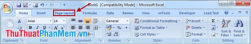 Cách đánh số trang trong Excel