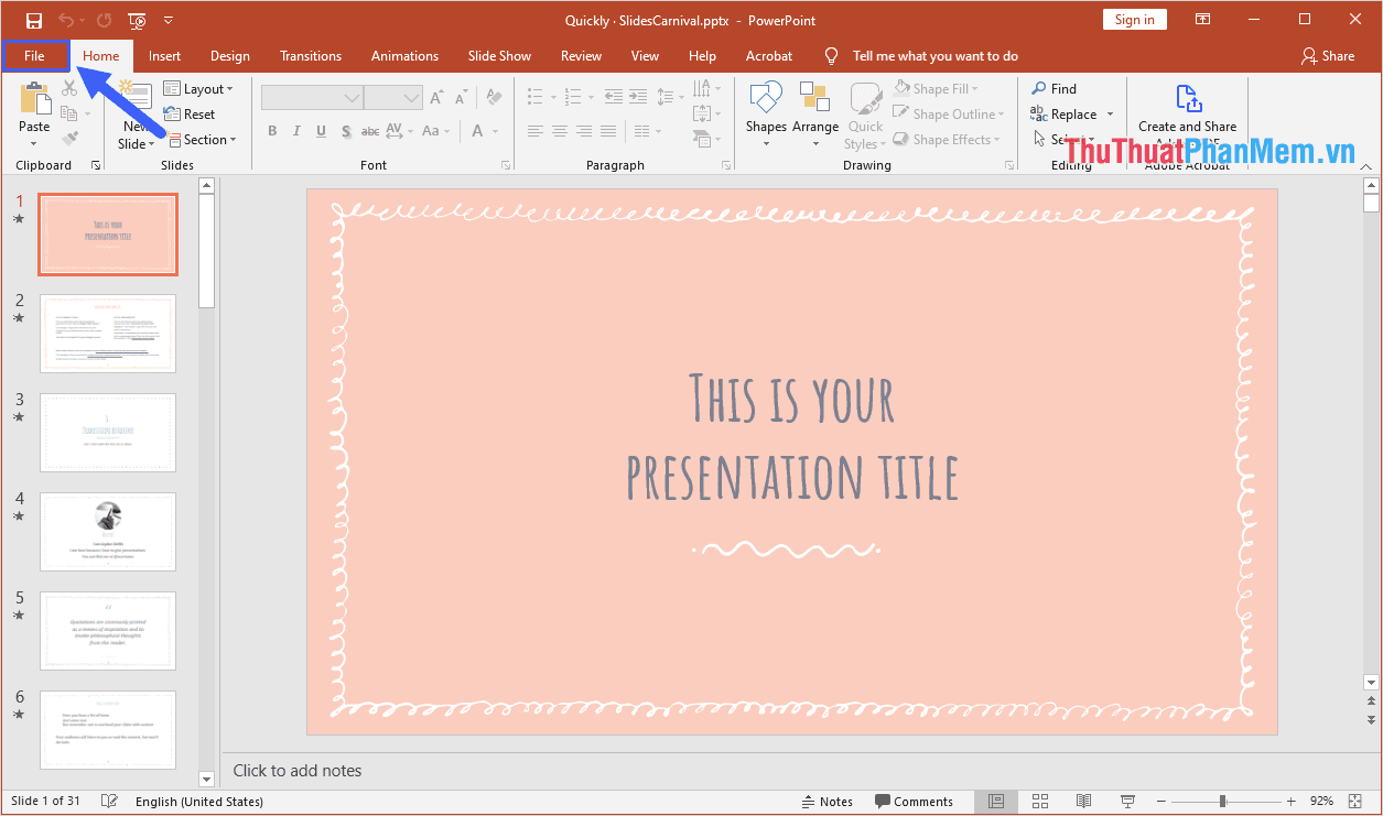 Hướng dẫn chuyển đổi file PowerPoint thành ảnh một cách dễ dàng