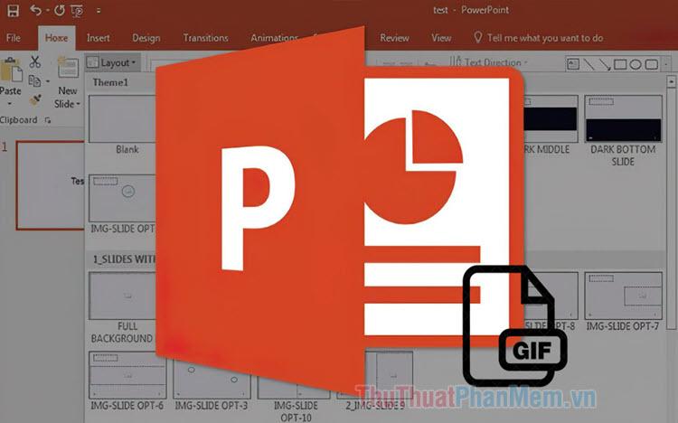 Hướng dẫn tạo ảnh GIF động bằng PowerPoint