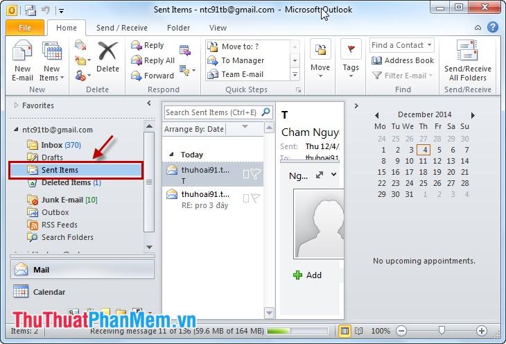 Hướng dẫn thu hồi email đã gửi trong Gmail và Outlook