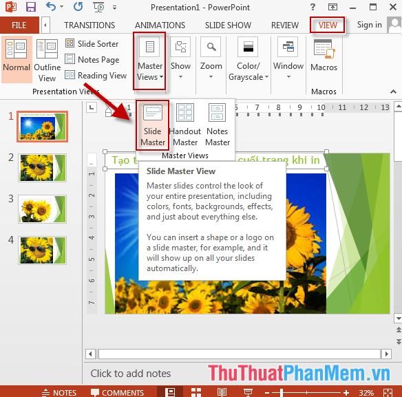 Khám phá cách sử dụng Slide Master trong PowerPoint