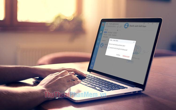 Hướng dẫn đăng xuất Zalo trên máy tính
