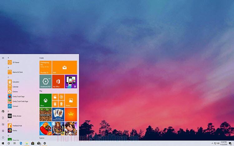 Hướng dẫn thay đổi hình nền trên Windows 10