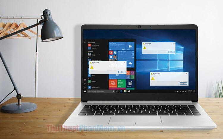Hướng dẫn khắc phục lỗi explorer.exe trên Windows 10