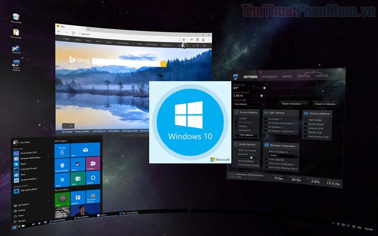 Khám phá Phím Task View và Desktop ảo trên Windows 10