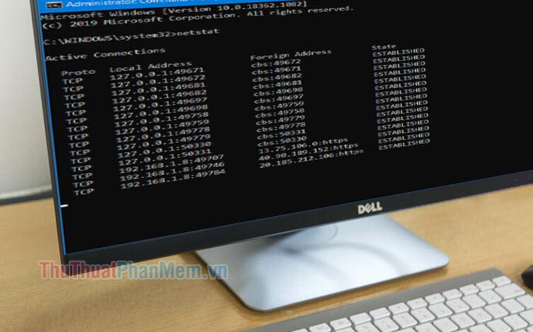 Khám phá lệnh netstat trên hệ điều hành Windows