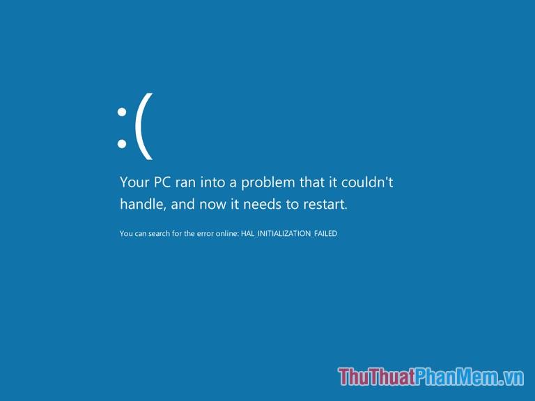 Khắc phục lỗi màn hình xanh trên Windows