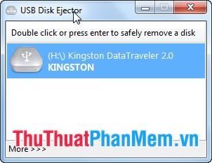 Phần mềm hỗ trợ ngắt kết nối USB một cách an toàn và hiệu quả