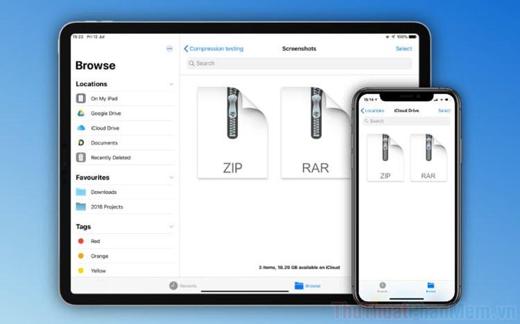 Hướng dẫn chi tiết cách mở file RAR trên iPhone