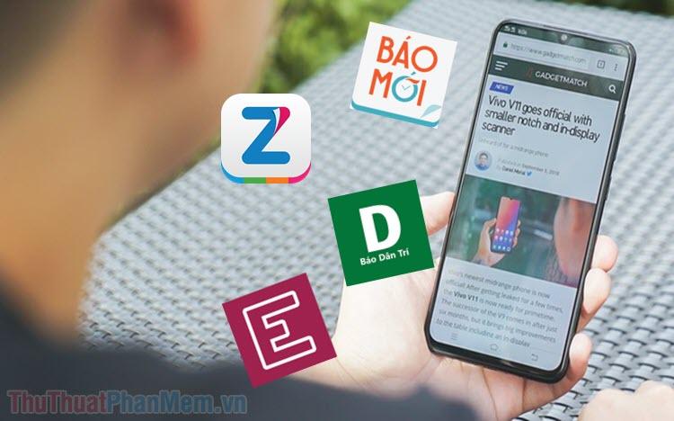 Cách biến smartphone thành công cụ đọc báo tiện ích