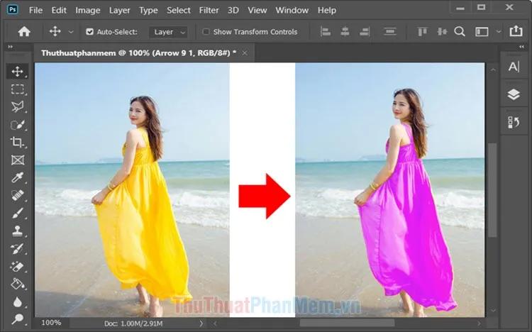 Hướng dẫn chi tiết cách sử dụng Replace Color trong Photoshop