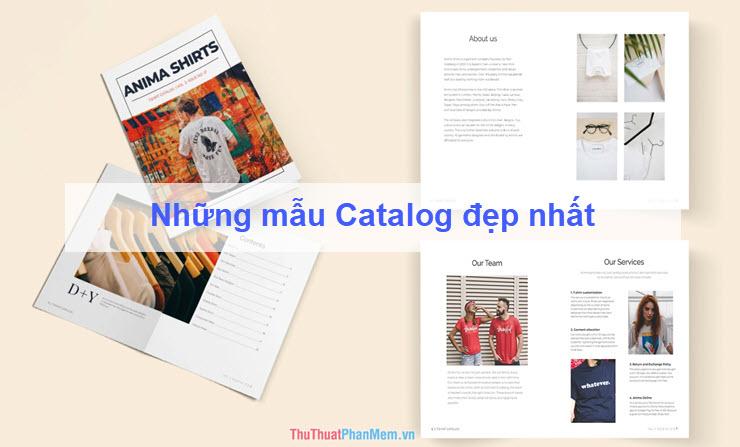 Những mẫu Catalog ấn tượng và thu hút nhất