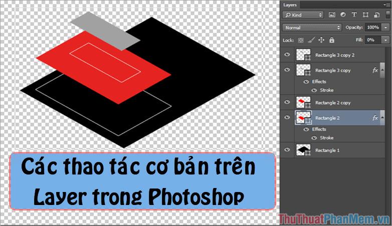 Những thao tác cơ bản với Layer trong Photoshop