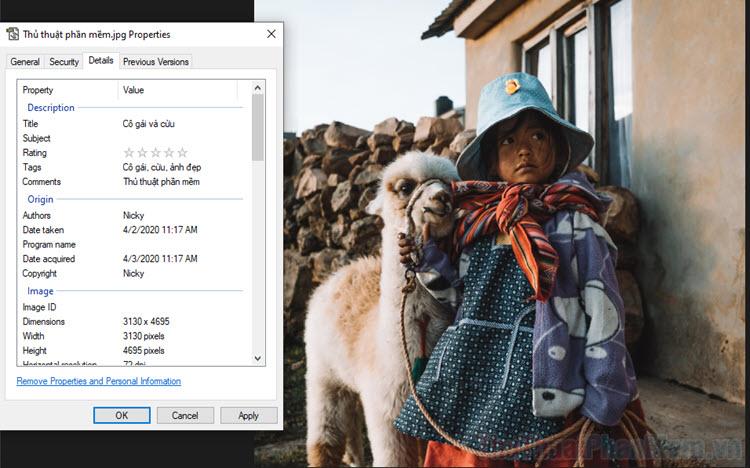Hướng dẫn chi tiết cách chỉnh sửa Metadata của file ảnh, giúp bạn thay đổi thông tin ảnh một cách chính xác và hiệu quả.