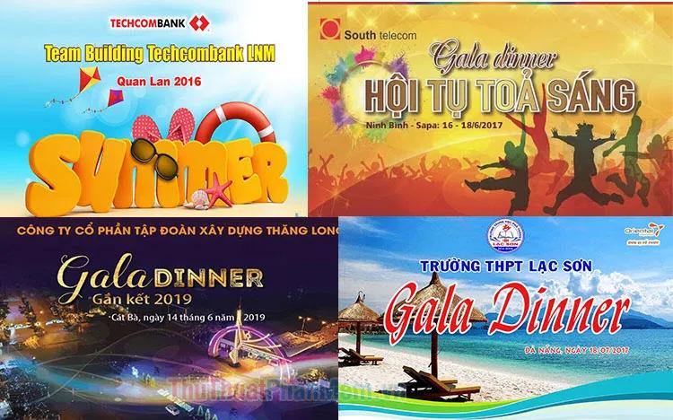 Tuyển tập những mẫu Backdrop Gala Dinner ấn tượng và tinh tế