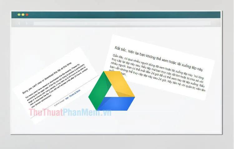 Mẹo tải file Google Drive vượt giới hạn lượt tải