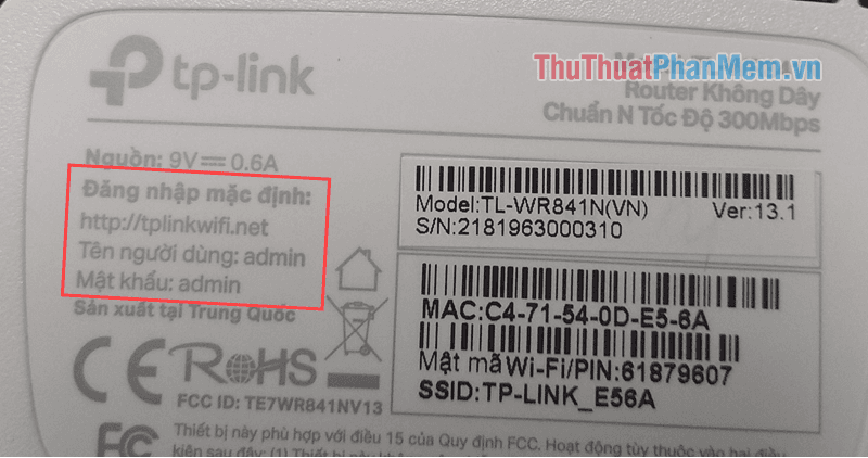 Hướng dẫn chi tiết cách thay đổi mật khẩu Wifi cho bộ định tuyến TP-Link TL-WR841N