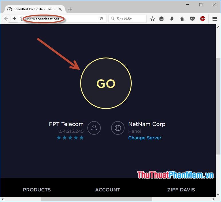 Hướng dẫn kiểm tra tốc độ mạng internet VNPT, FPT, Viettel chính xác với công cụ SpeedTest