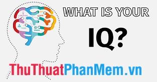 Khám phá trí thông minh của bạn với các bài Test IQ, trắc nghiệm IQ, và kiểm tra chỉ số thông minh một cách chính xác.